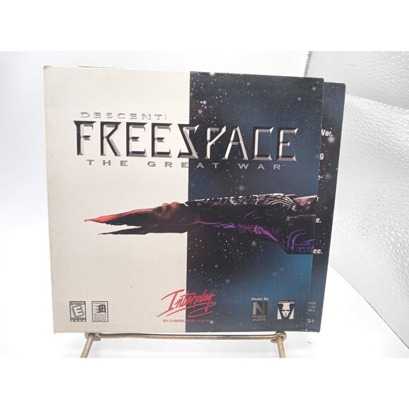 Descent: Freespace - The Great War (Fold Out Case + Discs) PC Video Game NICE!! - Picture 1 of 5